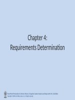 Lecture Systems analysis and design with UML (3 e)  Chapter 4 Requirements determination