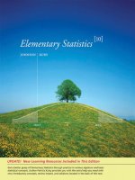 Ebook Elementary statistics (10th edition) Part 1