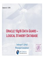 Tai lieu Oracle DataGuard