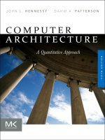 Ebook Computer architecture  A quantitative approach (5th edition) Part 1