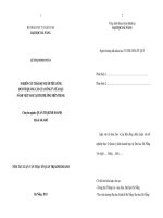 Nghiên cứu thái độ người tiêu dùng đối với quảng cáo của công ty sữa đậu nành Việt Nam tại thị trường miền Trung