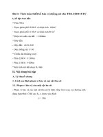 Tính toán thiết kế bảo vệ chống sét cho TBA 220110 kV