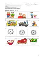 DE TIENG ANH HKII LOP 4 WORD CO FILE NGHE can file nghe email cho minh thuhoang01gmailcom nhe