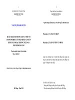 tóm tắt Quản trị rủi ro trong cho vay đối với doanh nghiệp xuất nhập khẩu tại ngân hàng TMCP ngoại thương Việt Nam chi nhánh Đà Nẵng