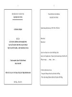 tóm tắt Xây dựng chính sách marketing tại ngân hàng thương mại cổ phần Việt Nam Tín Nghĩa - chi nhánh Đà Nẵng