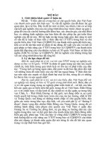 Ý thức dân tộc trong bảo vệ chủ quyền biển, đảo việt nam của thanh niên quân đội hiện nay tt 