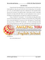 báo cáo thực tập thực tập tại công ty TNHH MTV xây lắp điện 1 – từ liêm 