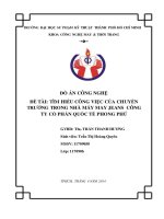 Đồ án công nghệ đề tài tìm hiểu công việc của chuyền trưởng trong nhà máy may jeans công ty cổ phần quốc tế phong phú