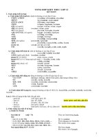 Tong hop kien thuc tieng anh lop 12