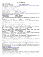 Trac nghiem on tap kiem tra chuong IVVI 11NC 