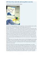 Các dụng cụ và phương pháp nội nha