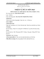 Thuyết minh đồ án kết cấu thép 2