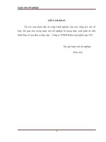 Hoàn thiện quy trình kiểm toán khoản mục doanh thu bán hàng và cung cấp dịch vụ trong kiểm toán BCTC do công ty TNHH kiểm toán quốc gia VIA thực hiện 