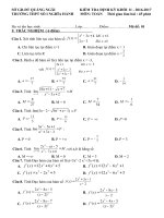 de kiem tra 1 tiet gioi han dao hamtrac nghiem va tu luan 