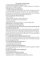 câu hỏi bảo vệ đồ án ngành xây dựng