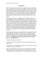 Hoàn thiện công tác lập dự án đầu tư tại CTCP đầu tư và xây dựng HUD3