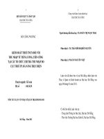 Kiểm soát thuế TNCN đối với thu nhập từ tiền lương, tiền công tại các tổ chức chi trả thu nhập do cục thuế TP Đà Nẵng thực hiện