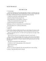 Soạn bài lớp 12: Phát biểu tự do 