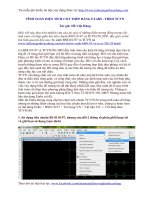 01  tính toán diện tích cốt thép bằng etabs theo tiêu chuẩn viêt nam