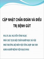 Cập nhật chẩn đoán và điều trị bệnh gút