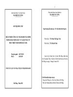 Hoàn thiện công tác thẩm định tài chính trong hoạt động đầu tư tại quỹ đầu tư phát triển thành phố Đà Nẵng