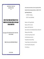 Điều tiết quá trình sinh tổng hợp etylen nhằm kéo dài thời gian chín sau thu hoạch của quả chuối tiêu