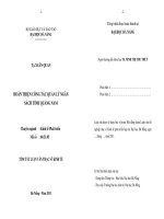 Hoàn thiện công tác quản lý ngân sách tỉnh Quảng Nam