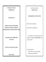 Nghiên cứu ứng dụng UPFC điều khiển dòng công suất để nâng cao độ dữ trữ ổn định tĩnh cho các đường dây truyền tải điệ