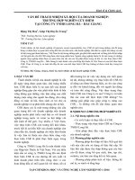 VẤN ĐỀ TRÁCH NHIỆM XÃ HỘI CỦA DOANH NGHIỆP: TRƯỜNG HỢP NGHIÊN CỨU ĐIỂM TẠI CÔNG TY TNHH LONG HÀ – BẮC GIANG