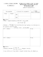 Bộ đề thi casio lớp 12 năm 2017+ các dạng bài ôn casio