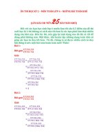 Ôn tập toán 6 hk2 những bài toán khó Lời giải chi tiết