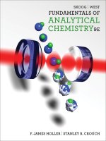Ebook Fundamentals of analytical chemistry (9th edition) Part 1