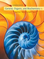 Ebook Introduction to general, organic and biochemistry (9th edition) Part 1