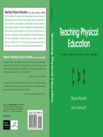 Ebook Teaching physical education Part 1