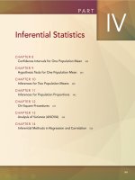 Ebook Elementary statistics (8th edition) Part 2