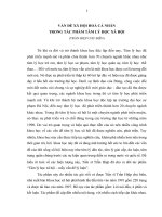 TÀI LIỆU THAM KHẢO   vấn đề xã hội hóa cá NHÂN TRONG tác PHẨM tâm lý học xã hội (TRẦN HIỆP CHỦ BIÊN)