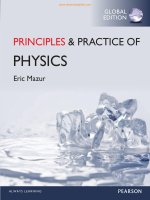 Ebook Principles  practice of physics (Global edition) Part 1