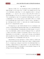 Tiểu luận Lập dự toán tổng thể tại Công ty Cổ phần Dệt Hòa Khánh, Đà Nẵng