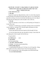 BÀI GIẢNG SAU đại học   xây DỰNG ĐẢNG và CHÍNH QUYỀN NHÀ nước   CHUYÊN đề tổ CHỨC và HOẠT ĐỘNG của bộ máy HÀNH CHÍNH nước CỘNG hòa xã hội CHỦ NGHĨA VIỆT NAM