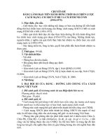 BÀI GIẢNG LỊCH sử ĐẢNG   ĐẢNG LÃNH đạo TIẾN HÀNH ĐỒNG THỜI HAI CHIẾN lược CÁCH MẠNG, CM xã hội CHỦ NGHĨA ở MIỀN bắc, CM dân tộc dân CHỦ NHÂN dân ở MIỀN NAM (1954   1975)