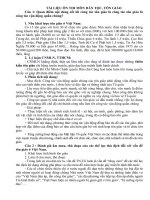 ĐỀ CƯƠNG ôn THI môn dân tộc, tôn GIÁO   SAU đại học