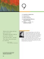 Ebook Understandable statistics (9th edition) Part 2