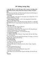 Câu hỏi ôn tập Động vật không xương sống