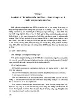 Giáo trình Quản lý chất lượng môi trường Phần 2
