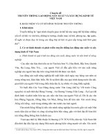 BÀI GIẢNG TRUYỀN THỐNG LỊCH sử tư TƯỞNG văn hóa VIỆT NAM   CHUYÊN đề TRUYỀN THỐNG LAO ĐỘNG sản XUẤT và xây DỰNG KINH tế VIỆT NAM