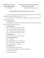 KH KIEM TRA HO SO HỌC SINH