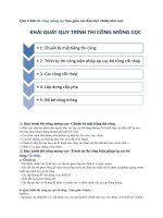 37  quy trình thi công móng cọc