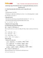 Giải bài tập trang 165 SGK Hóa học lớp 12: Luyện tập tính chất hóa học của sắt và hợp chất của sắt 