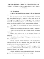 TÀI LIỆU THAM KHẢO   VIỆc tổ CHỨC, xử lý, GIẢI QUYẾT văn bản đến và văn bản đi của các cơ QUAN, đơn vị, địa PHƯƠNG   THỰC TRẠNG và GIẢI PHÁP