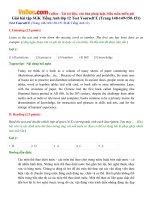 Giải bài tập SGK Tiếng Anh lớp 12 Test Yourself E (Trang 148149150151) 